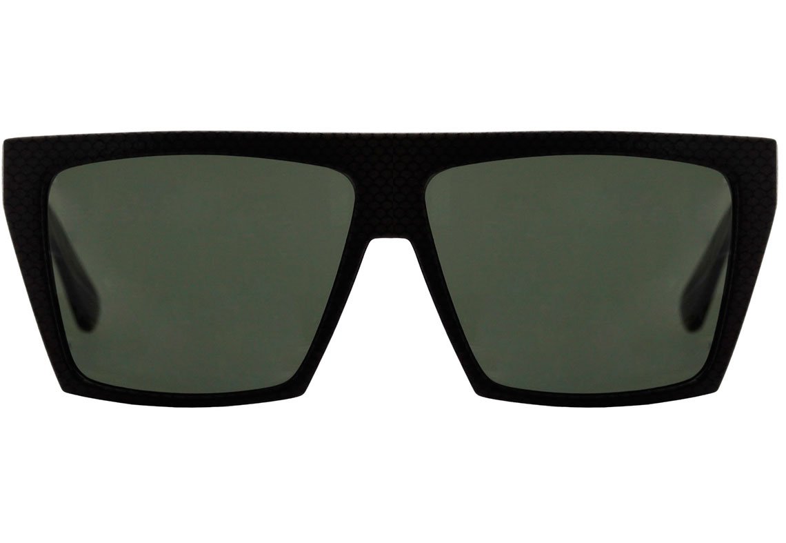 Óculos de Sol Evoke EVK 15 Black With Signs / G15 Green - 56 mm