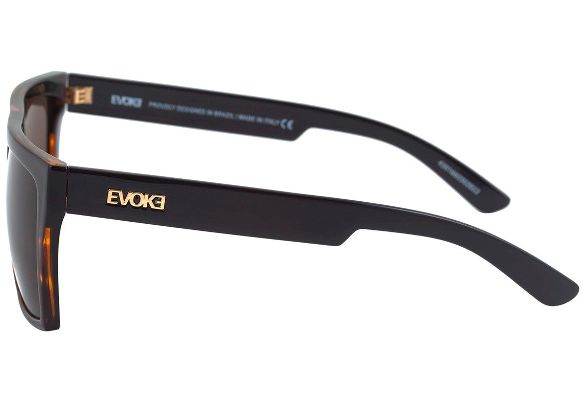 Óculos de Sol Evoke Evk 15 New Black Turtle/ Brown