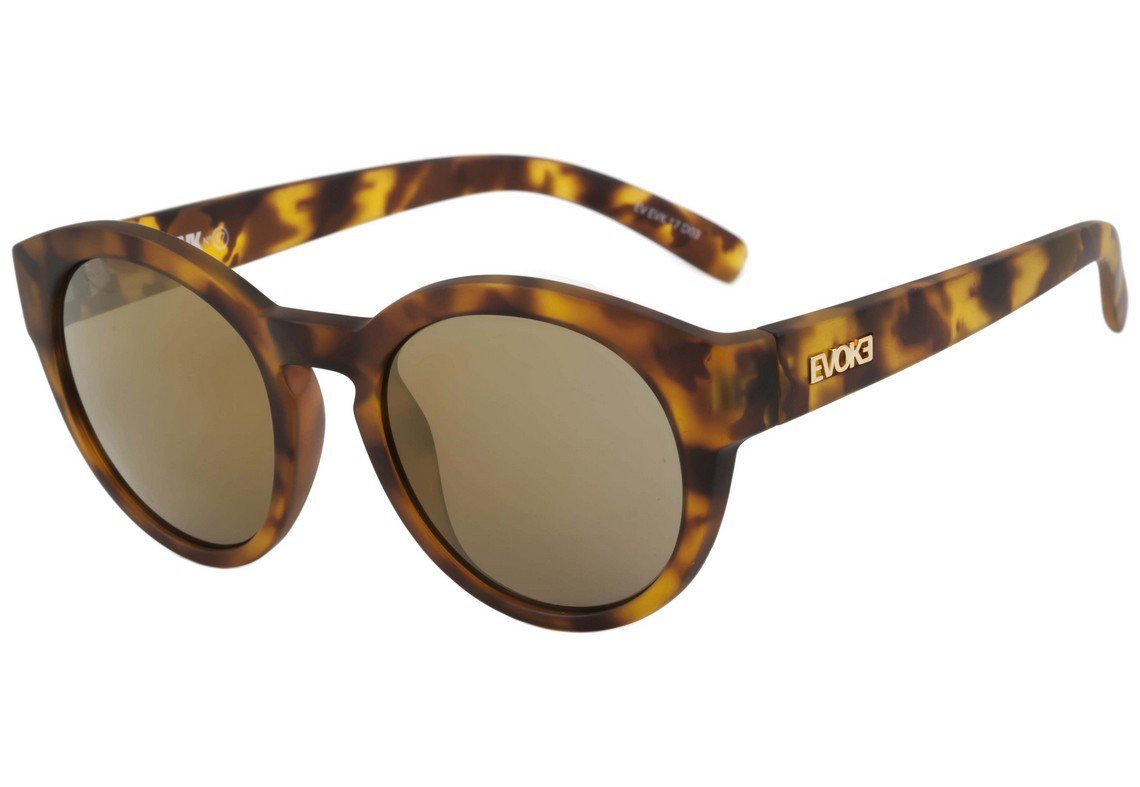 Evoke EVK 17 Demi Blonde / Gold Espelhado - 49 mm - Sol