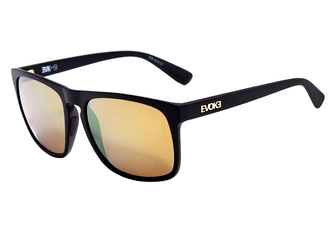 Óculos de Sol Evoke Evk 18 A11S Black Matte/ Gold Espelhado