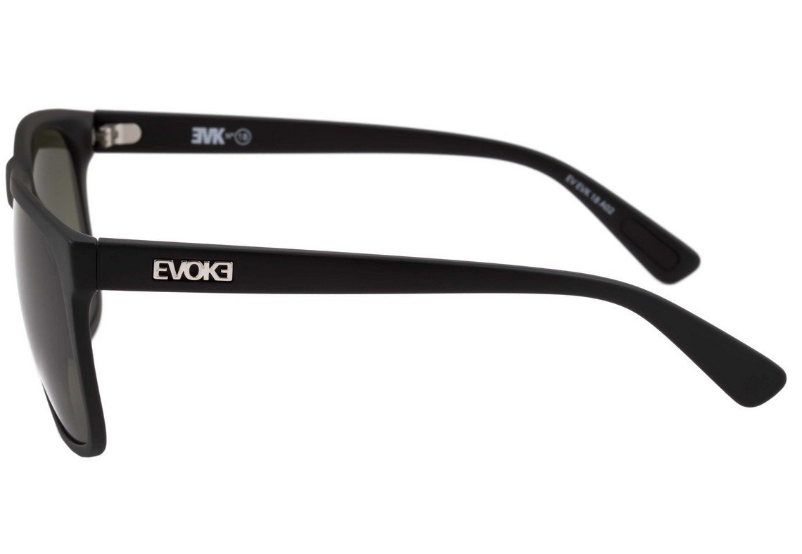 Evoke EVK 18 A05B Black Matte / G15 Green - 57 mm