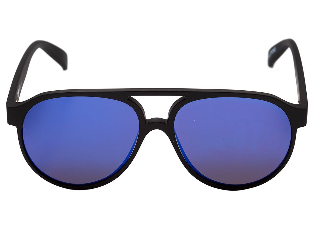 Evoke EVK 25 A12S Black Matte / Blue Espelhado Unico - 56 mm