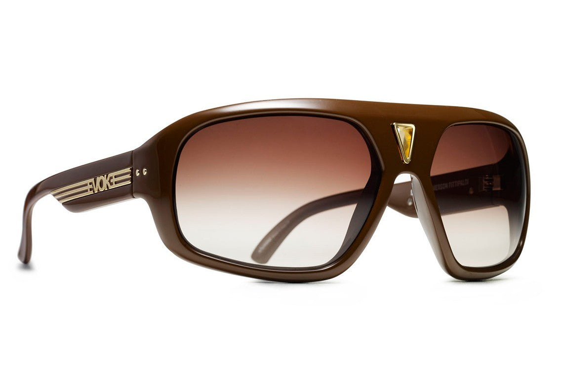 Óculos de Sol Evoke Emerson Fittipaldi Brown/ Gray Degradê