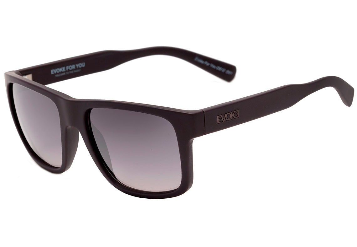 Óculos de Sol Evoke For You Ds12 D01 Brown Matte/ Gray Degradê - Lente 5,5 Cm