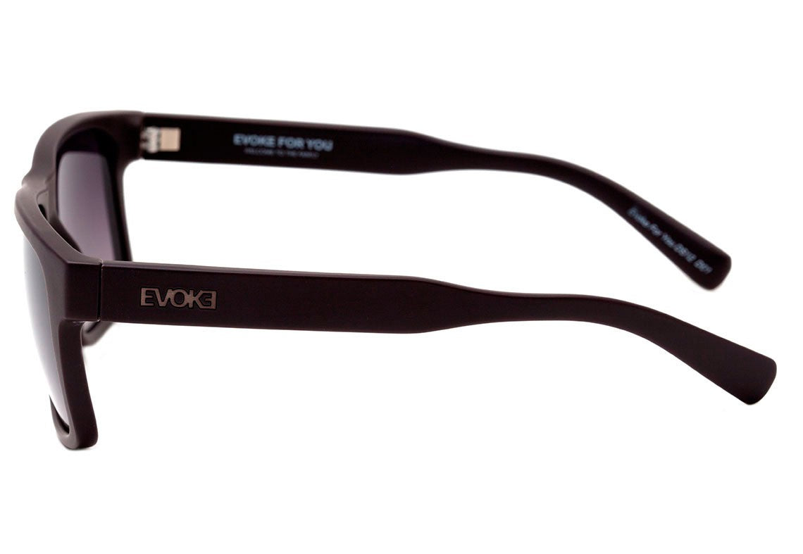 Óculos de Sol Evoke For You Ds12 D01 Brown Matte/ Gray Degradê - Lente 5,5 Cm