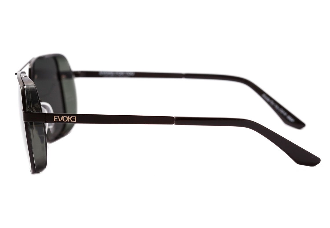 Óculos de Sol Evoke For You DS16 09AP Black Matte / Gray Polarized Unico - Lente 6,0 cm