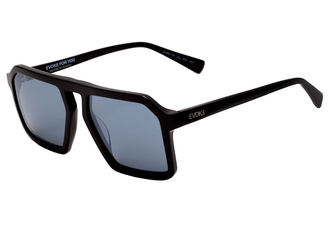 Óculos de Sol Evoke For You Ds3 A01 Black Shine/ Gray - Lente 5,4 Cm