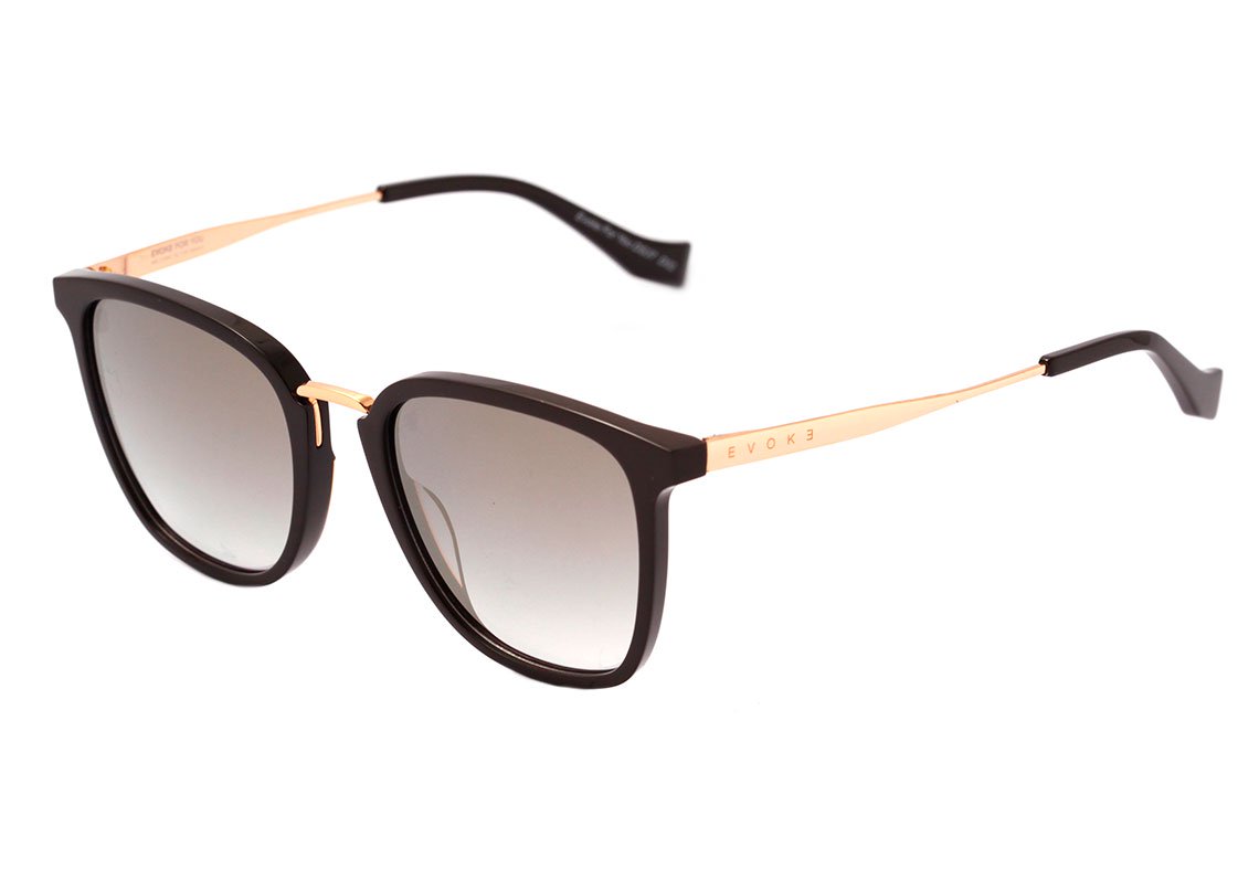 Óculos de Sol Evoke For You DS37 D02 Brown Shine / Gold Mirror Gradient Unico - 53 mm