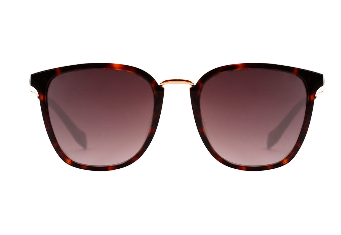 Óculos de Sol Evoke For You Ds37 G21 Turtle Shine Gold/ Brown Degradê Unico