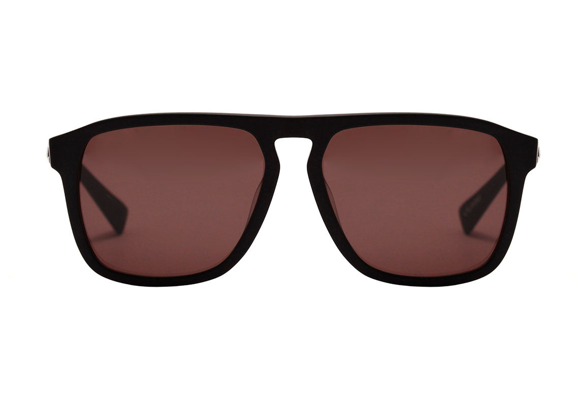 Óculos de Sol Evoke For You DS4 A03B Black Matte / Brown Total - 58 mm