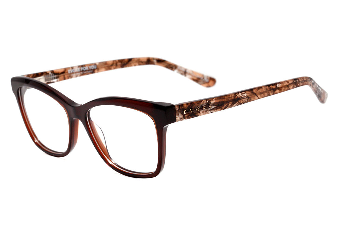Óculos de Grau Evoke For You DX15 T02 Brown Transluscent - 54 mm
