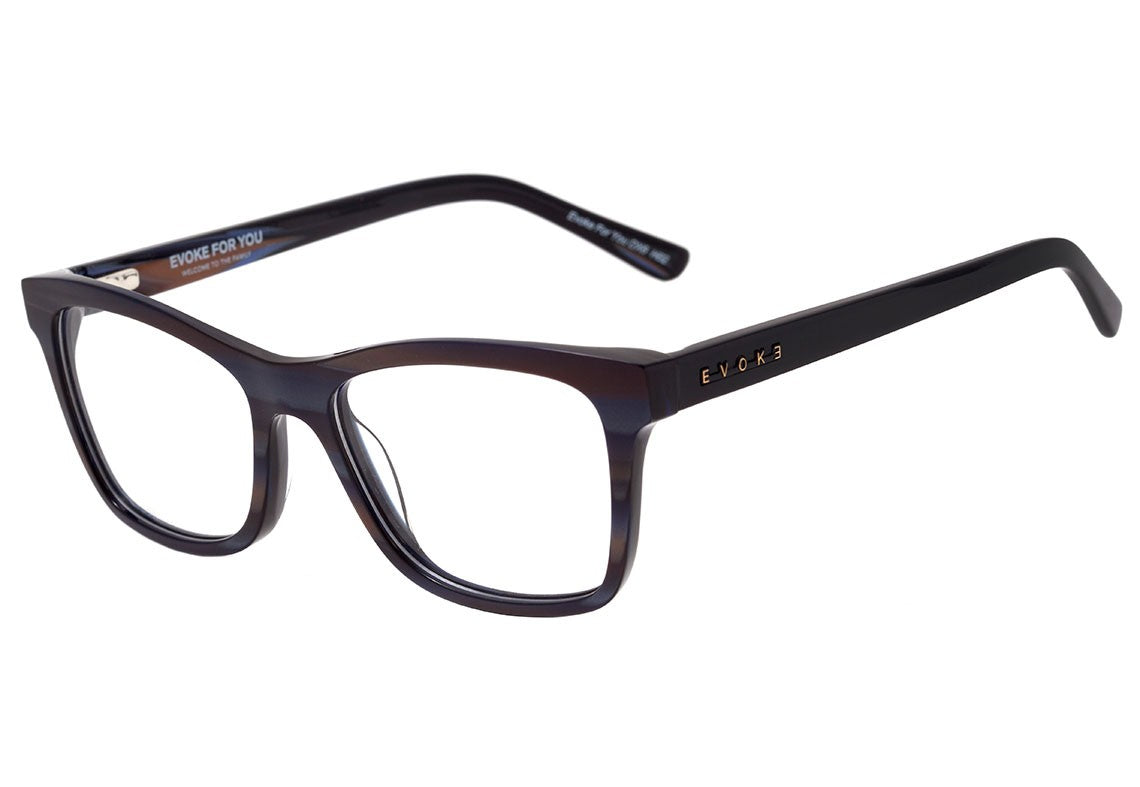 Óculos de Grau Evoke For You Dx6 D01 Brown Shine - Lente 5,3 cm - Oculos Shop