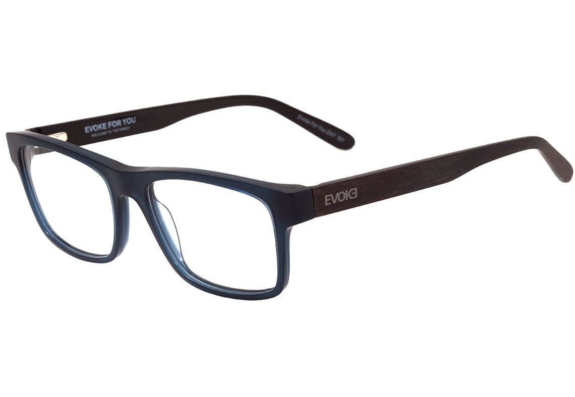 Evoke For You DX7 T01 Blue Shine Brown Wood - 56 mm - Grau