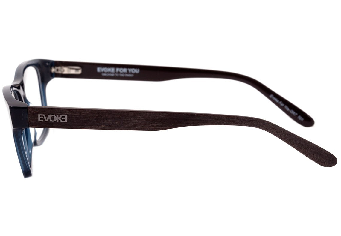Evoke For You DX7 T01 Blue Shine Brown Wood - 56 mm - Grau