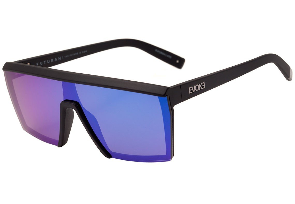 Óculos de Sol Evoke Futurah A11S Black Matte Gun/ Green Flash Mirror