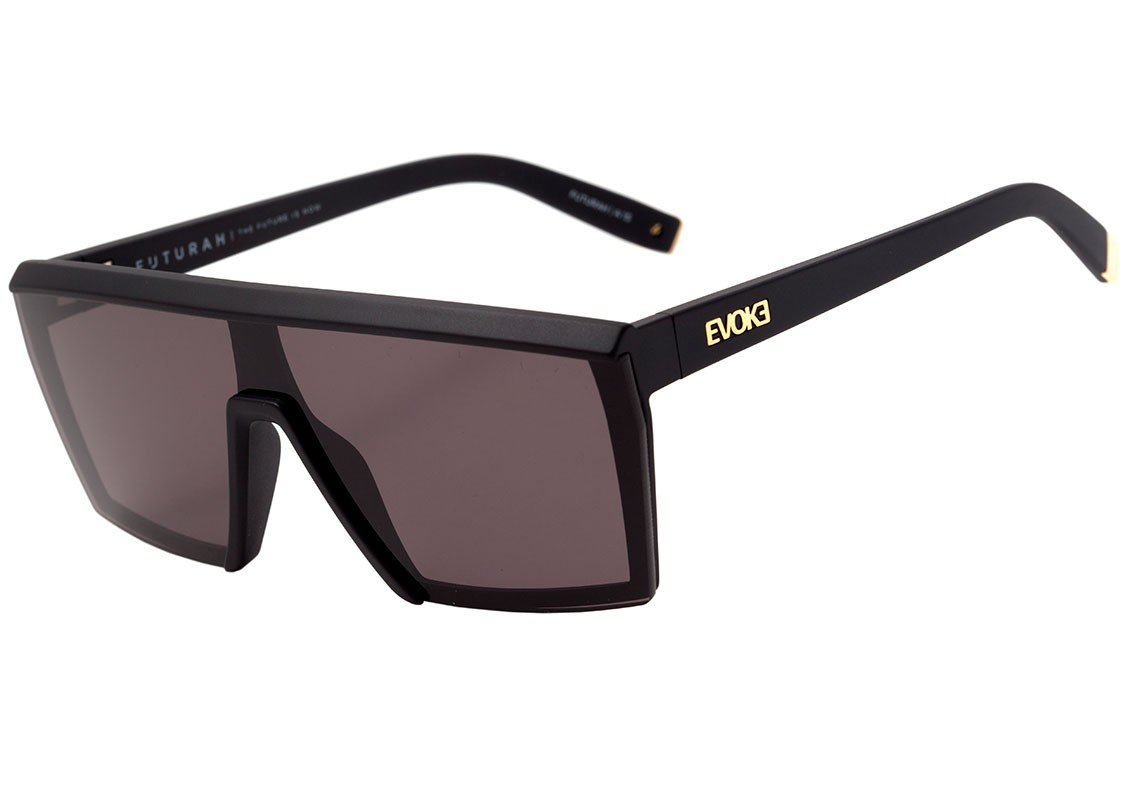 Óculos de Sol Evoke Futurah A15 Black Matte Gold/ Black Total
