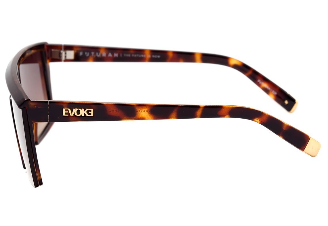 Óculos de Sol Evoke Futurah Turtle Shine Gold/ Brown Gradient
