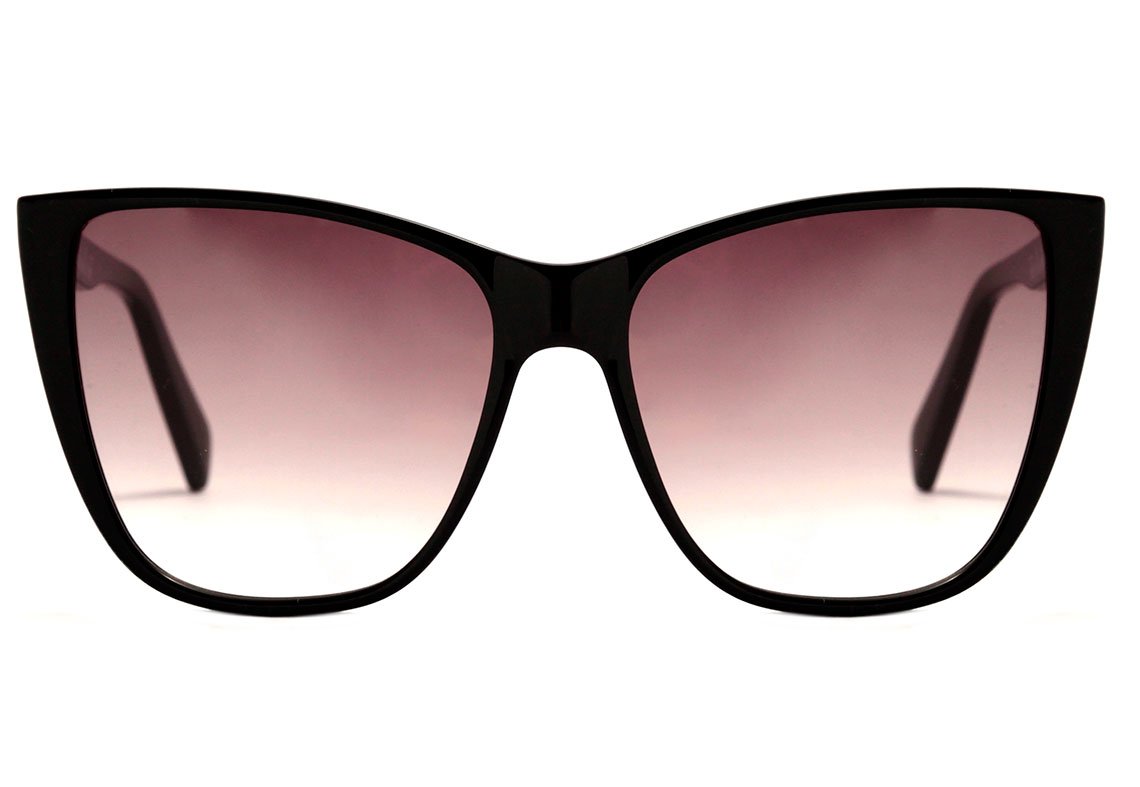 Evoke Godmother A03T Black Shine / Brown Gradient Unico - 57 mm