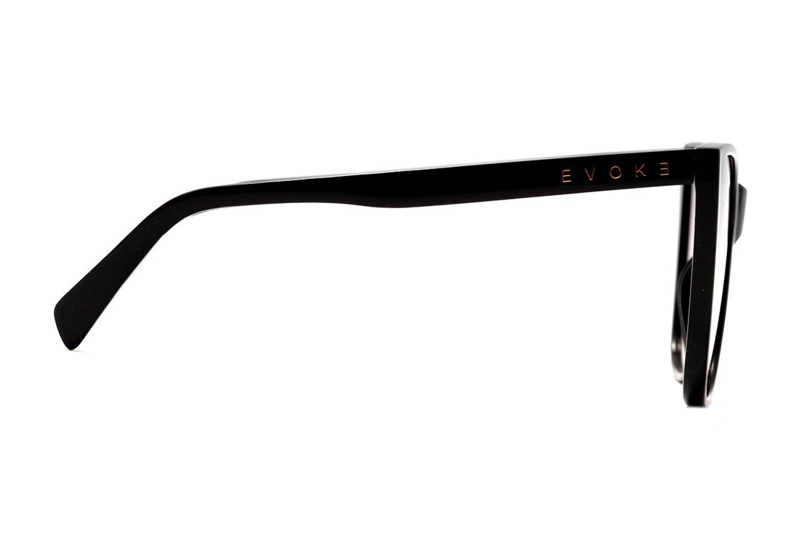 Evoke Godmother A03T Black Shine / Brown Gradient Unico - 57 mm