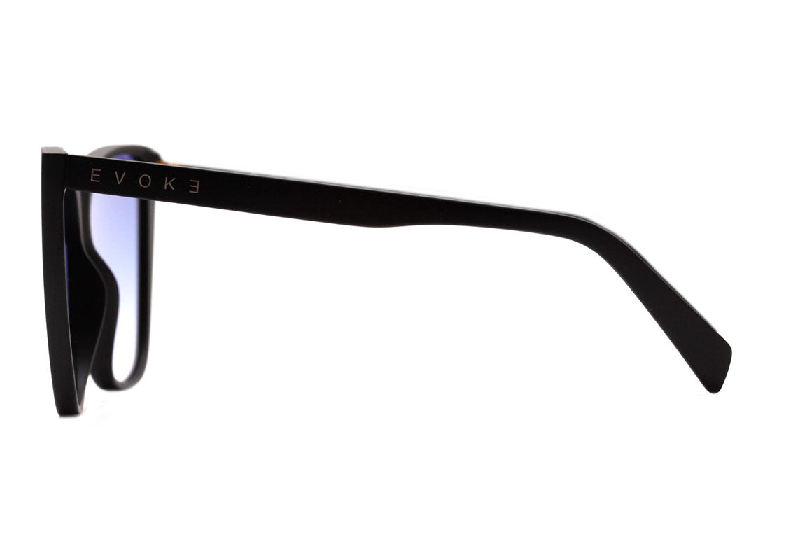 Óculos de Sol Evoke Godmother A11S Black Matte/ Gold Espelhado