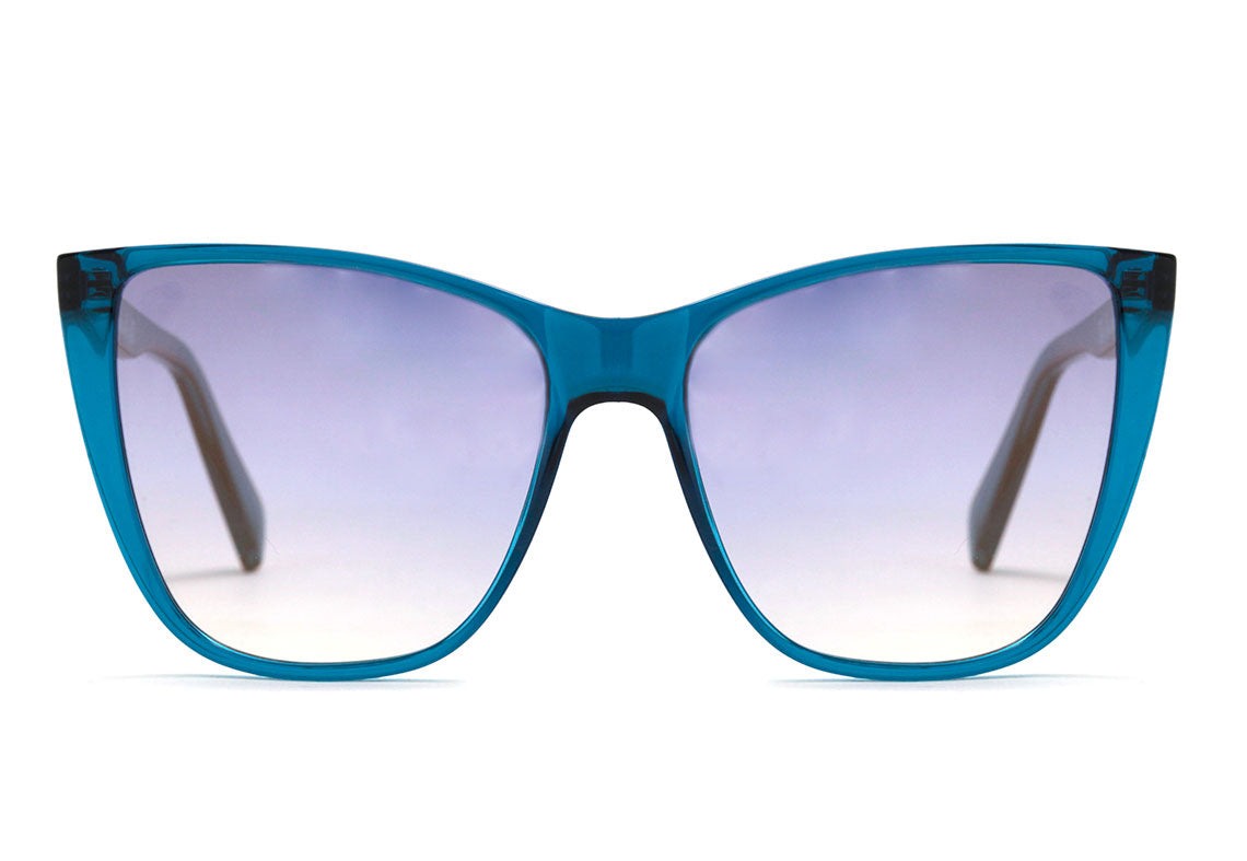 Evoke Godmother T02S Crystal Blue / Blue Gradient Unico - 57 mm