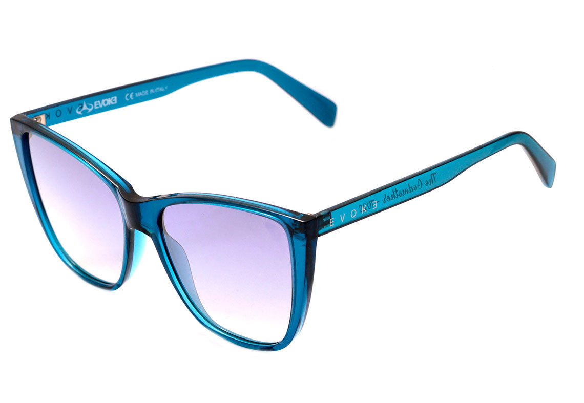 Evoke Godmother T02S Crystal Blue / Blue Gradient Unico - 57 mm