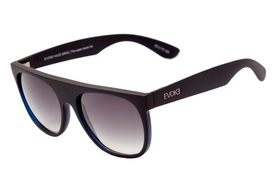Evoke Haze BR03 Dark Blue Matte / Gray Gradient Unico - Lente 5,6 cm - Sol