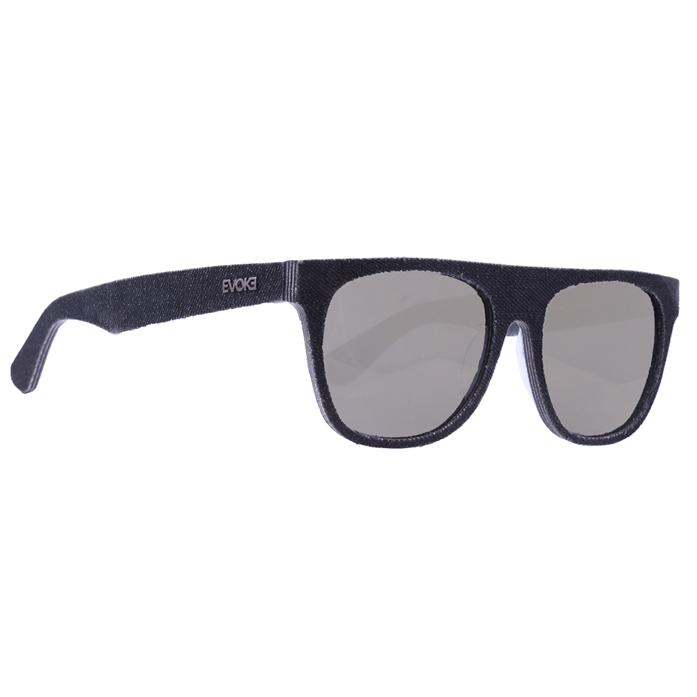 Óculos de Sol Evoke Haze X Denim A01 Preto Fosco / Gold- 56 mm