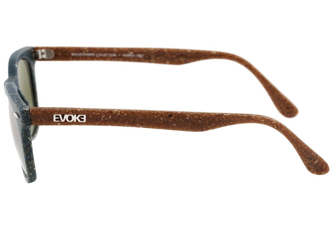 Óculos de Sol Evoke Wood Hybrid I B07 - Oculos Shop