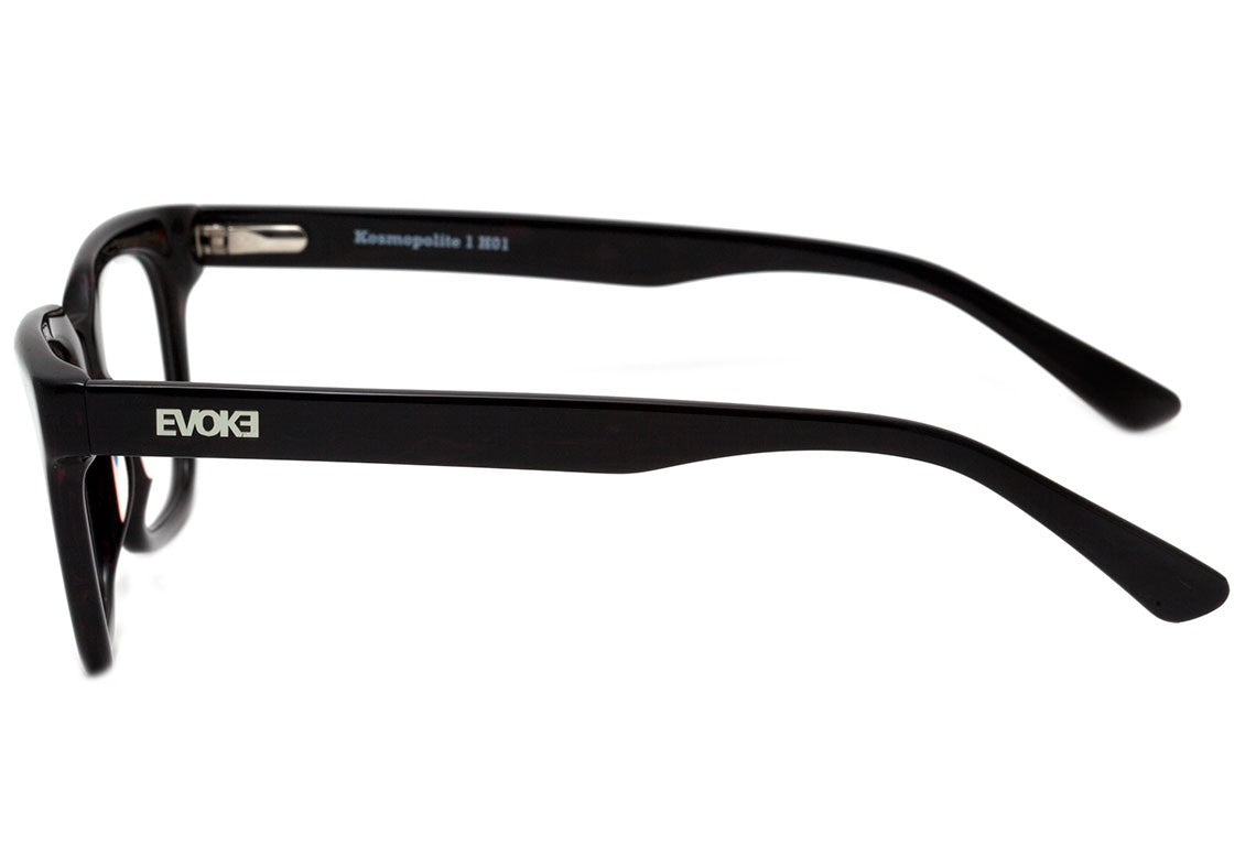 Evoke Kosmopolite 1 H01 Black Red Merged - Lente 4,9 cm - Grau