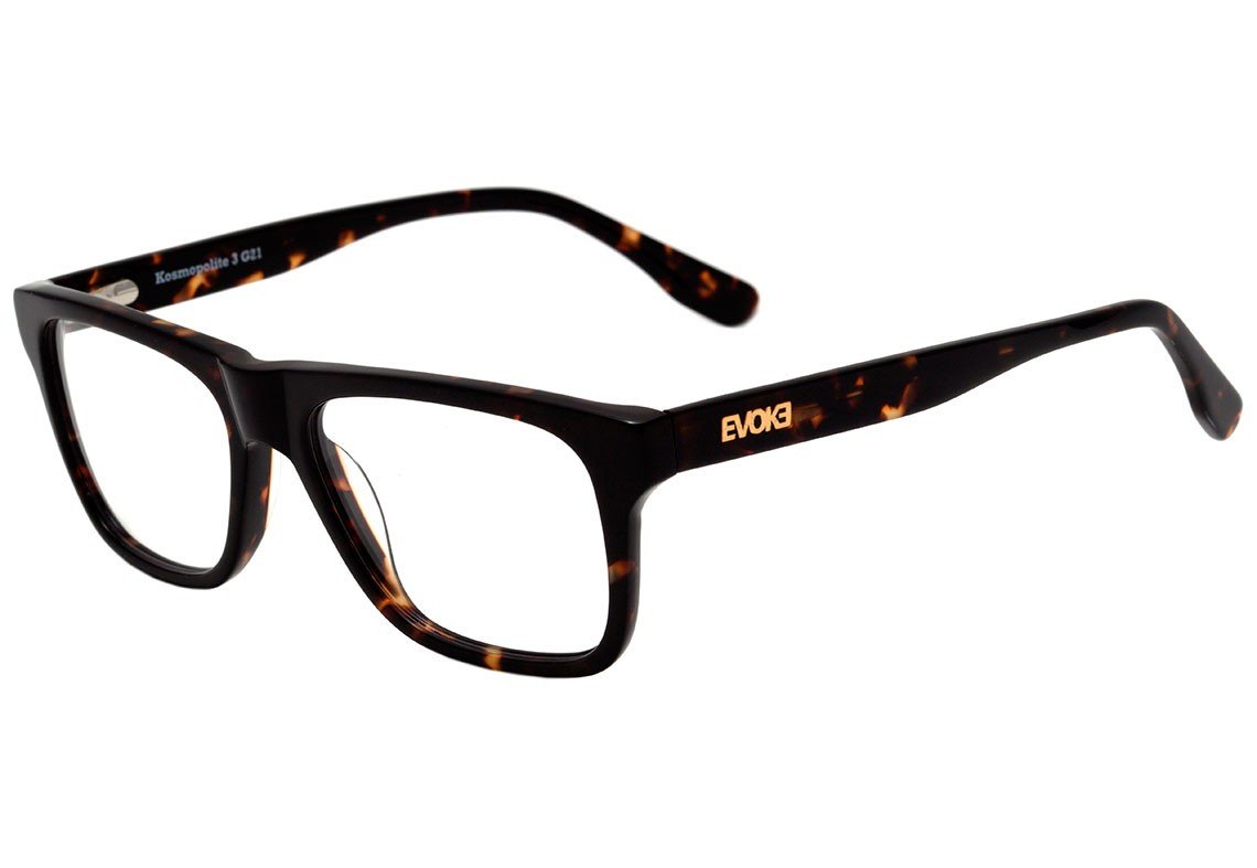 Evoke Kosmopolite 3 G21 Marrom Mesclado Brilho - Grau - 52 mm