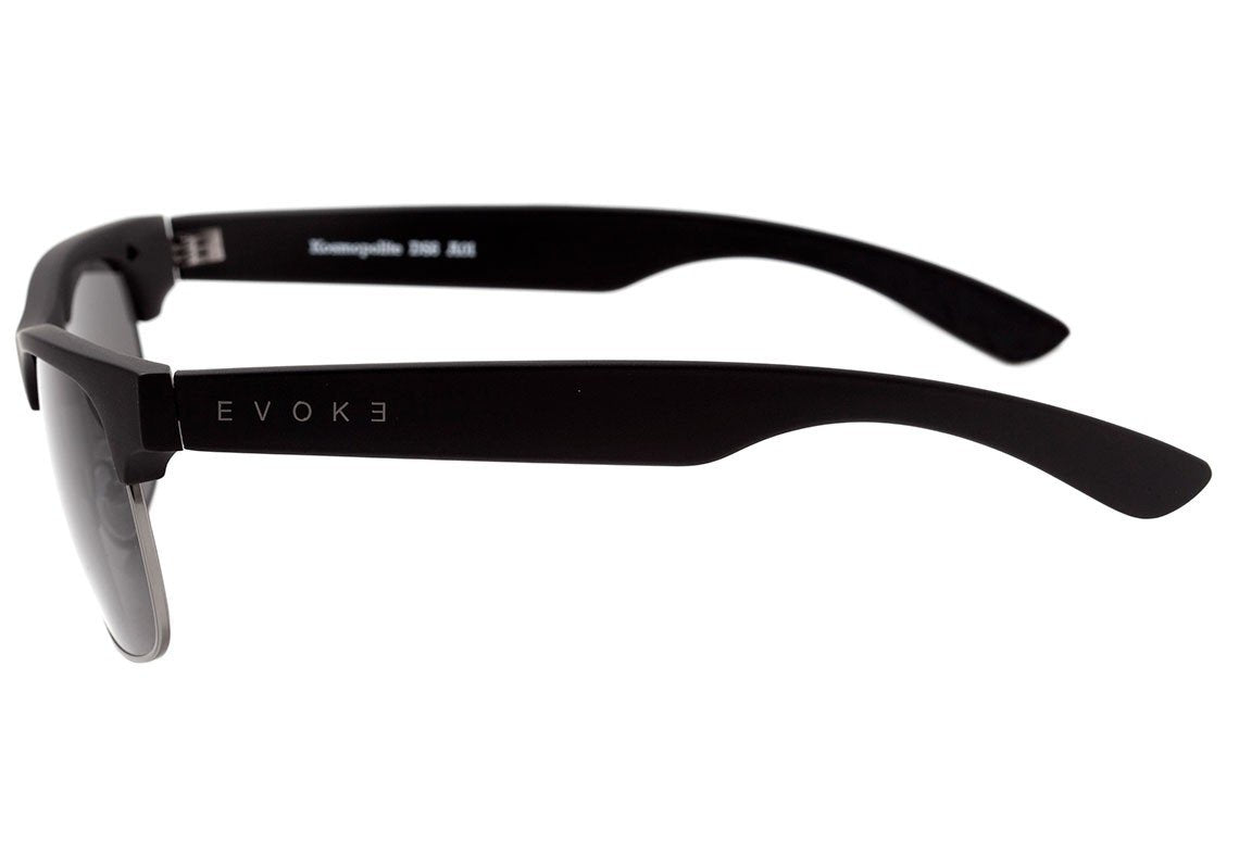 Evoke Kosmopolite DS6 A01 Black Matte Gun / Gray - 56 mm