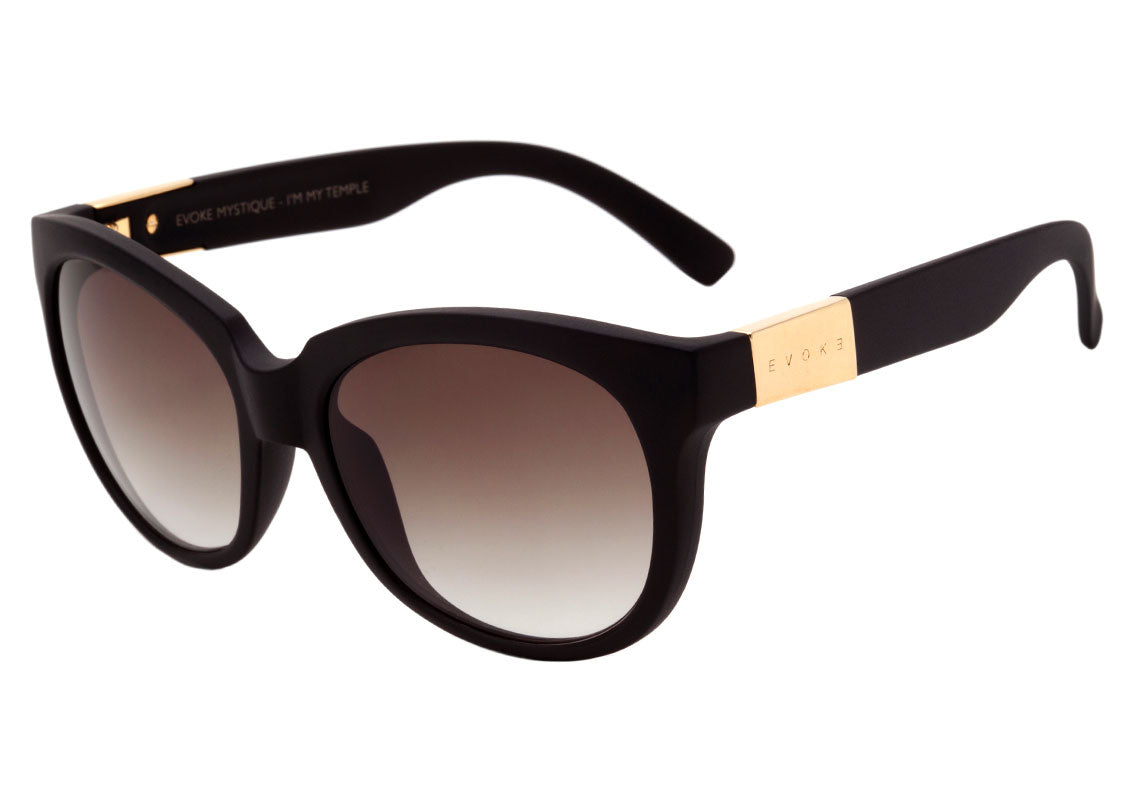 Evoke Mystique A13 Black Matte / Brown Degradê - 52 mm