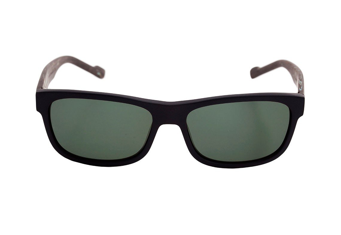 Óculos de Sol Evoke On The Rocks III A01S Matte Black Temple Wood / G15 Green