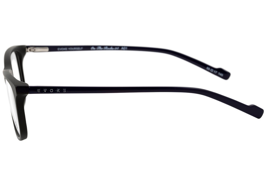 Evoke On The Rocks 04 A01 Black Shine Temple Blue - 55 mm - Grau