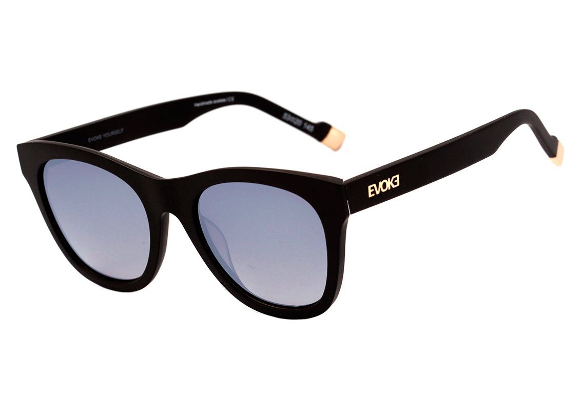 Óculos de Sol Evoke On The Rocks BL IX A11S Black Matte Rubber / Silver Flash Unico - 53 mm