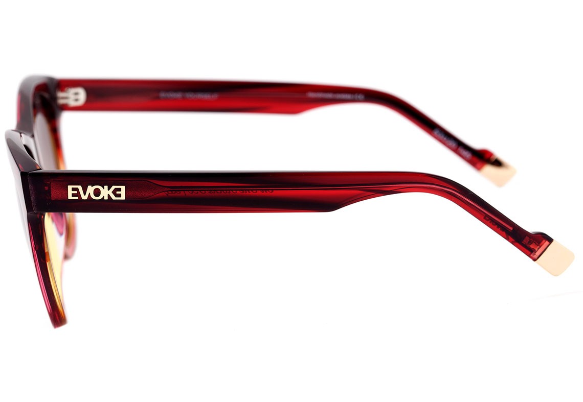 Evoke On The Rocks Bl IX H01 Crystal Red / Brown Gradient - Lente 5,3 cm