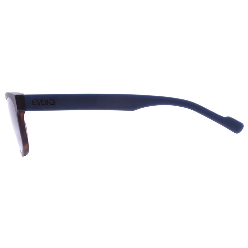Óculos de Sol Evoke On The Rocks Iii G21S Matte Turtle Temple Blue/ Gray Degradê - Oculos Shop