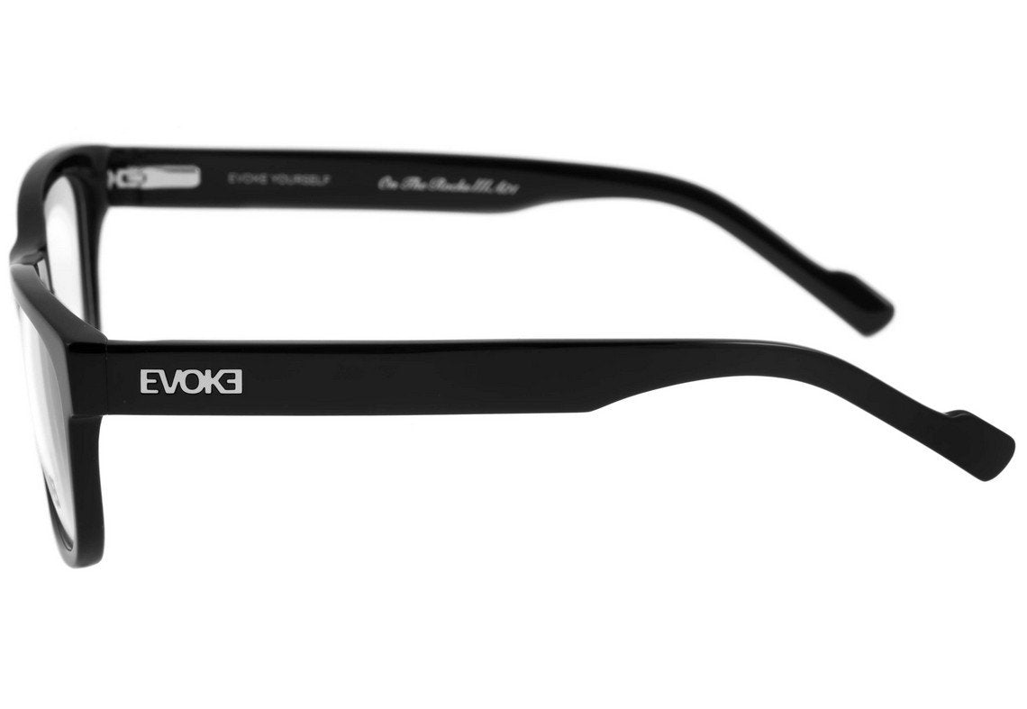 Óculos de Grau Evoke On The Rocks 03 A01 Black Shine - 58 mm