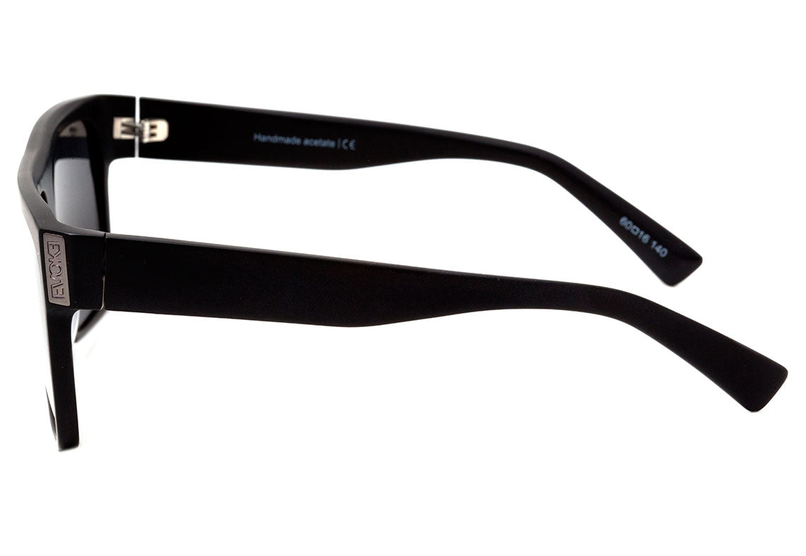 Óculos de Sol Evoke Reveal A02P Black Matte/ Gray Polarized 60 mm