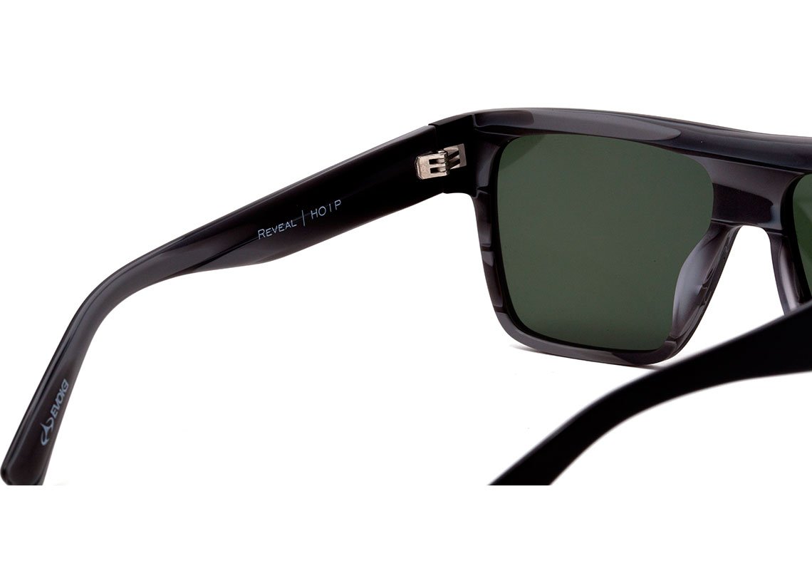 Óculos de Sol Evoke Reveal H01P Black Matte/ Green Polarized 60 mm