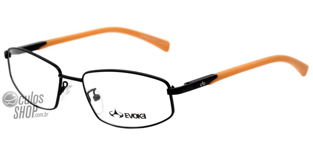 Evoke RX Sport Classic 02 01A Black Matte Orange - Lente 5,3 cm - Grau