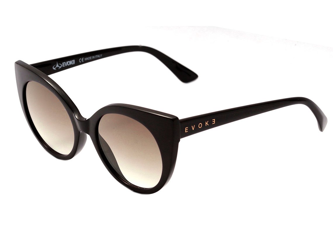 Evoke Super Cat A03T Black Shine Light / Brown Gradient Unico - 53 mm