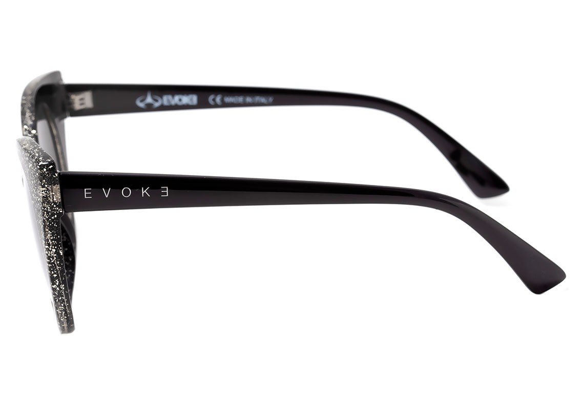 Evoke Super Cat T01 Glitter Temple Black Shine/ Gray