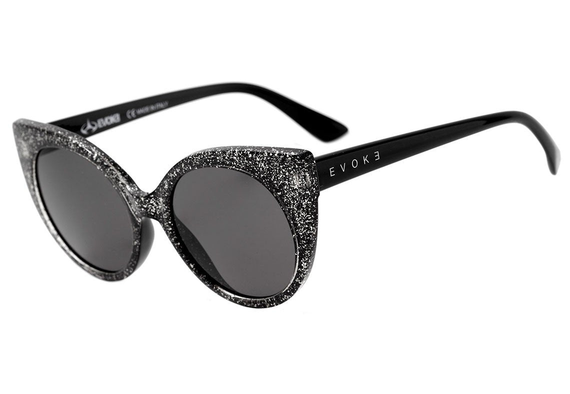 Evoke Super Cat T01 Glitter Temple Black Shine/ Gray