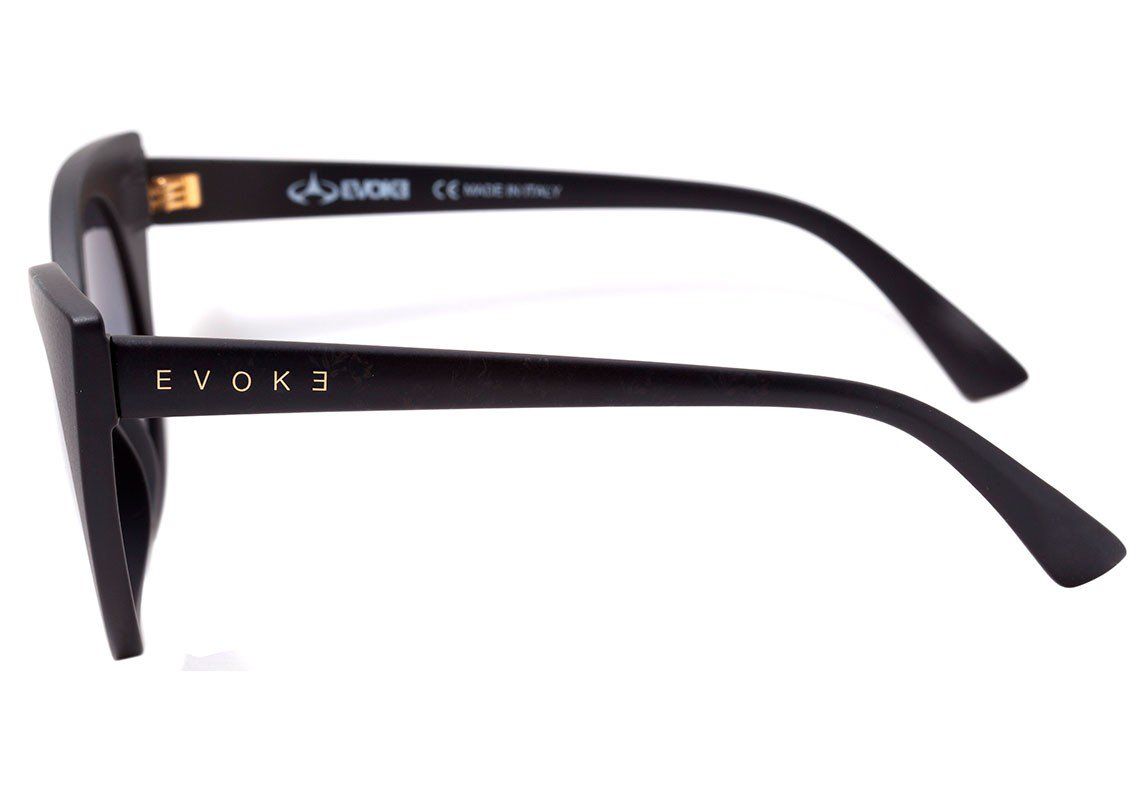 Óculos de Sol Evoke Super Cat Ta01 Black Matte Thermo Flowers/ Gray Gradient