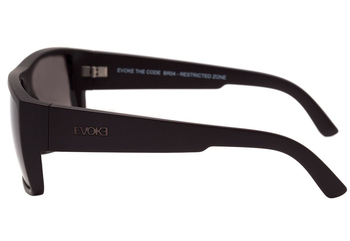 Óculos de Sol Evoke The Code Br02A Black Matte/ Gray Gradient Unico