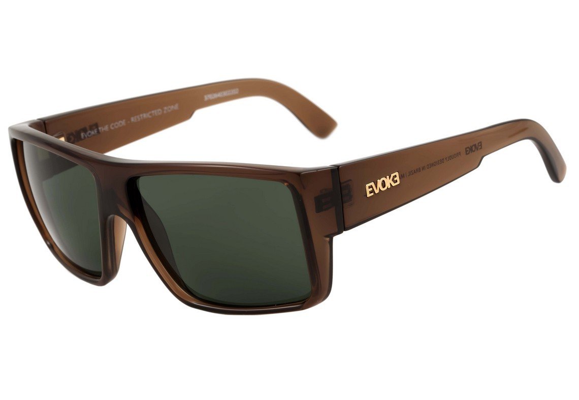 Óculos de Sol Evoke The Code Brown Crystal/ G15 Green