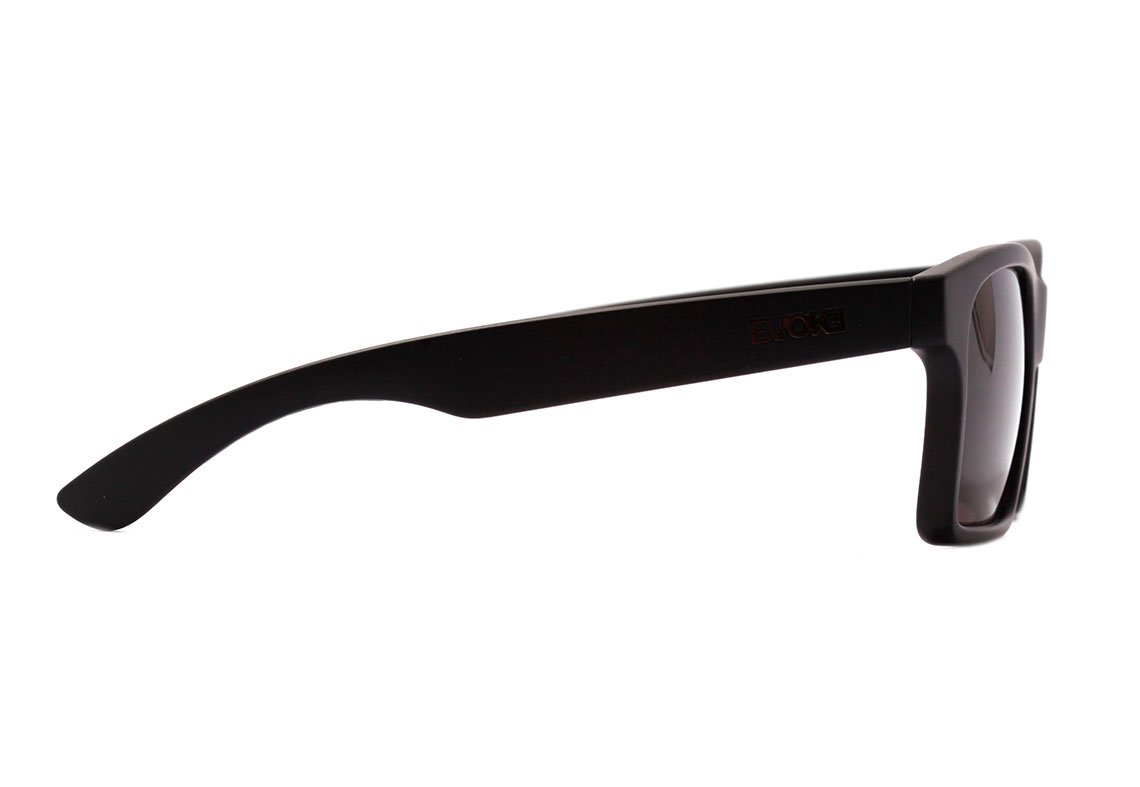 Óculos de Sol Evoke Thunder BR02A Black Matte / Gray Total Unico - Lente 5,3 cm