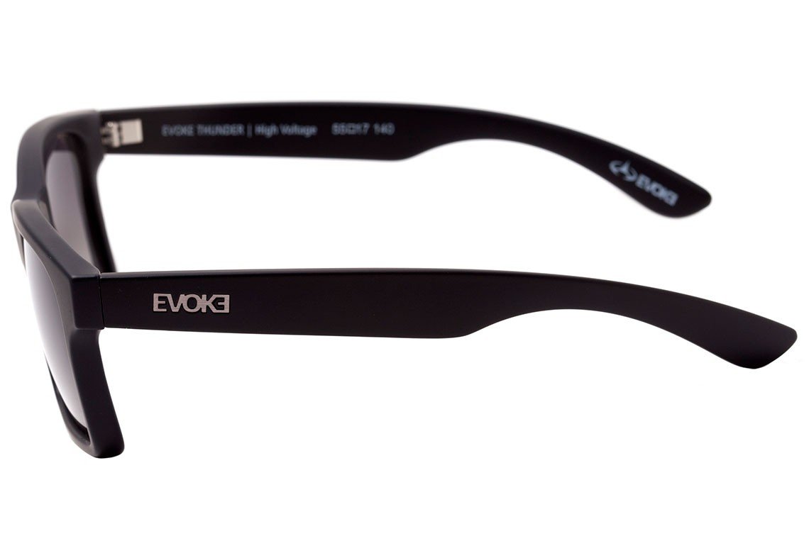 Óculos de Sol Evoke Thunder A11P Black Matte/ Gray Polarized